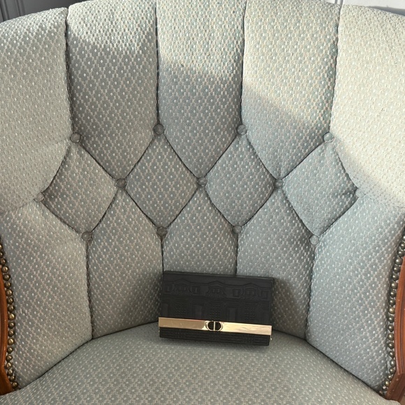 Dior Clutch (Black/Gold) - Picture 3 of 13